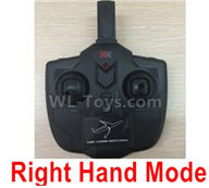 Wltoys XK A120 Transmitter Parts,Remote Control-Right Hand Mode-X4.014,Wltoys XK A120 Parts,Airbus A380 Toy Plane And Airbus A380 rc plane Parts