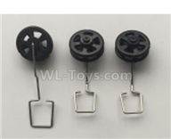 Wltoys XK A120 Landing gear set Parts(3 set)-A120.0008,Wltoys XK A120 Parts,Airbus A380 Toy Plane And Airbus A380 rc plane Parts
