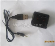Wltoys XK A120 Charger and USB Charger Parts(Official)-V966.027,Wltoys XK A120 Parts,Airbus A380 Toy Plane And Airbus A380 rc plane Parts