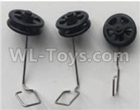 Wltoys XK A130-Y20 Landing gear set Parts(3 set)-A130.0008,XK A130-Y20 RC Plane Drone Parts,A130-Y20 C-17 RC Plane Parts