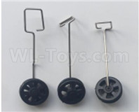 Wltoys XK A150 Parts-Landing gear set Parts(3 set)-A150.0008,Wl Toys XK A150 RC Plane Drone Parts,Boeing 747 RC Plane Parts,Boyin B747