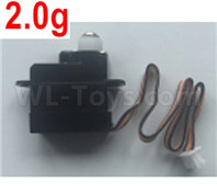 Wltoys XK A150 Parts-2.0g Servo,Steering Servo Parts-A120.0012,Wl Toys XK A150 RC Plane Drone Parts,Boeing 747 RC Plane Parts,Boyin B747