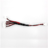 Wltoys XK A150 Parts-Upgrade 1-to-5 Plug wire(Small White-to-White Plug),Wl Toys XK A150 RC Plane Drone Parts,Boeing 747 RC Plane Parts,Boyin B747