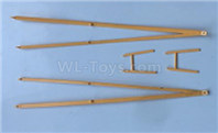 XK A160 SKYLARK Wing brace set-A160.0006,Wltech Wltoys XK A160-J3 Skylark Airplanes Parts