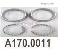 Wltoys XK A170 Parts decorative set.A170.0011.Total 4pcs.Wltoys XK A170 Boeing 747 RC Plane Toy Accessories.