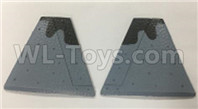 Wltoys XK A180 Vertical Tail wing. Total 2pcs. A180.0002, Spare Parts Accessories for the XK A180 RC Plane, XK A180 Raptor Plane Parts.