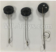 Wltoys XK A180 Landing Gear Parts-A180.00011, Spare Parts Accessories for the XK A180 RC Plane, XK A180 Raptor Plane Parts.
