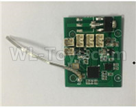Wltoys XK A180 Receiver board, Circuit board. A180.0010, Spare Parts Accessories for the XK A180 RC Plane, XK A180 Raptor Plane Parts.