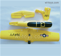 Wltoys XK A210 Parts All Foam Assembly. A210.0001. Include the Fuselage Body,All the Herizontal and Vertical Wings