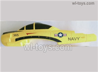 Wltoys XK A210 Parts Fuselage Body foam assembly-A210.0002.Wltech XK A210 T28 RC Plane Toy Plane, RC AirPlane RC Glider