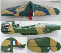 Wltoys XK A220 Parts All Foam Assembly. A220.0001. Include the Fuselage Body,All the Herizontal and Vertical Wings