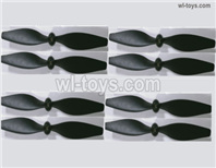 Wltoys XK A220 Parts Propellers,Rotor blades,Total 8pcs.A220.0006