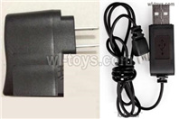 Wltoys XK A220 Parts Straight convert plug & USB Charger