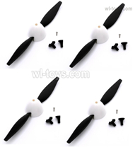 Wltoys XK A250 Parts A250.0005 Propellers,Rotor blades,Total 4 Set.It include the Propellers,Clips and protective cover.