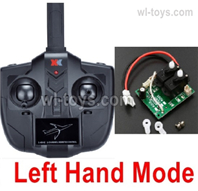 Wltoys XK A260 Parts Transmitter and Receiver board.XK A260 Rare Bear F8F RC Plane Accessories.