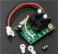 Wltoys XK A260 Parts A260.0010 Receiver board with Servo.XK A260 Rare Bear F8F RC Plane Accessories.