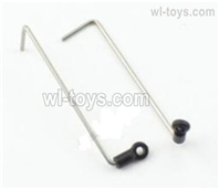 Wltoys XK A260 Parts A260.0008 Aileron transmission Steel wire group.XK A260 Rare Bear F8F RC Plane Accessories.