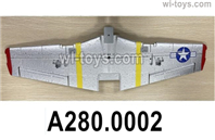 Wltoys XK A280 Parts Main Wing Group.A280.0002.Wltoys XK A280 P-51 MUSTANG RC Plane Toy Plane, RC AirPlane RC Glider Accessories.