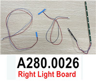 Wltoys XK A280 Parts Right light bar group.A280.0026.Wltoys XK A280 P-51 MUSTANG RC Plane Toy Plane, RC AirPlane RC Glider Accessories.