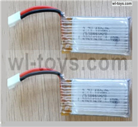 Wltoys XK A290 Parts-RC battery Packs for the XK A290 RC Plane.A290.0011.Total 2pcs. Wltoys XK A290 F16 Fighter RC Plane Toy Plane, RC AirPlane RC Glider Accessories