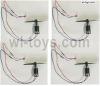 Wltoys XK A290 Parts-Motor with the Propellers.A290.0010.Total 4 set. Wltoys XK A290 F16 Fighter RC Plane Toy Plane, RC AirPlane RC Glider Accessories