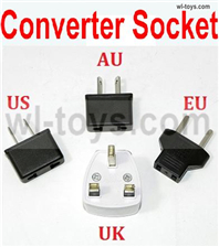 Wltoys XK A290 Parts-Standard Adapter Universal Converter Socket. Wltoys XK A290 F16 Fighter RC Plane Toy Plane, RC AirPlane RC Glider Accessories