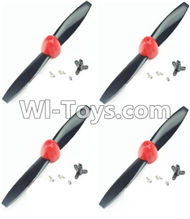 Wltoys XK A430 Propellers,Main rotor blades(4pcs),Wltoys XK A430 Edge RC AirPlane Spare Parts Accessories,Wltoys XK A430 RC RC Fixed Wing Plane Replacement Parts