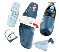 Wltoys XK A500 Parts All foam assembly with nacelle cover，canopy.A500.0001 + A500.0012.It includes the Fuselage Body,Main Wing,Horizontal and Vertical Tail wing,Driver,seat,nacelle cover.Wltoys XK A500 Q-F4U Corsair Fighter RC Plane Toy Plane, RC AirPlane RC Glider Accessories.
