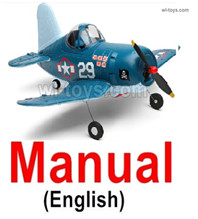 Wltoys XK A500 Parts Manual Instruction.Wltoys XK A500 Q-F4U Corsair Fighter RC Plane Toy Plane, RC AirPlane RC Glider Accessories.