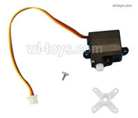 Wltoys XK A500 Parts Servo Unit.A220.0013.2g Steering Unit with Servo Arm.Wltoys XK A500 Q-F4U Corsair Fighter RC Plane Toy Plane, RC AirPlane RC Glider Accessories.