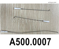 Wltoys XK A500 Parts 2pcs Aileron wire group and 1pcs flat tail wire group.A500.0007.Wltoys XK A500 Q-F4U Corsair Fighter RC Plane Toy Plane, RC AirPlane RC Glider Accessories.
