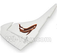 Wltoys XK A600 Verticall Tail Wing Set,Wltoys XK A600 RC Plane Parts,XK DHC-2 A600 RC RC Fixed Wing Plane Parts