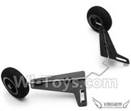 Wltoys XK A600 Landing Gear Set,Undercarriage,Wltoys XK A600 RC Plane Parts,XK DHC-2 A600 RC RC Fixed Wing Plane Parts