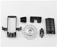 Wltoys XK A600 Plastic pieces group,Wltoys XK A600 RC Plane Parts,XK DHC-2 A600 RC RC Fixed Wing Plane Parts