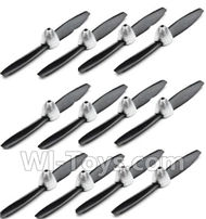 Wltoys XK A600 Propellers,Main rotor blades(12pcs),Wltoys XK A600 RC Plane Parts,XK DHC-2 A600 RC RC Fixed Wing Plane Parts