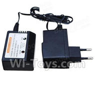 Wltoys XK A600 Official charger and balance charger,Wltoys XK A600 RC Plane Parts,XK DHC-2 A600 RC RC Fixed Wing Plane Parts