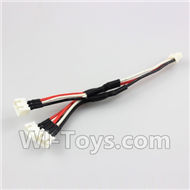 Wltoys XK A600 Upgrade 1-TO-3 Charge wire,Wltoys XK A600 RC Plane Parts,XK DHC-2 A600 RC RC Fixed Wing Plane Parts