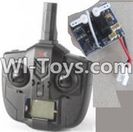 XK A700 Transmitter,Remote control & Circuit board,XK A700 Sky Dancer RC Plane Parts Accessories,XK A700 Skydancer RC Fixed Wing Plane Replacement Parts