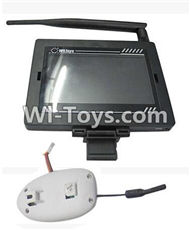 XK A700 Upgrade 5.8G FPV transmission display screen & FPV Camera unit,XK A700 Sky Dancer RC Plane Parts Accessories,XK A700 Skydancer RC Fixed Wing Plane Replacement Parts