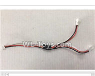 XK A800 Aileron extension cord set-A800.0014,Wltoys XK A800 glider RC Plane Spare Parts Accessories,XK A800 RC Fixed Wing Plane Replacement Parts