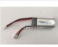 XK A800 Battery parts-7.4V 300mAh 20C Battery(1pcs)--F959.010.01,Wltoys XK A800 glider RC Plane Spare Parts Accessories,XK A800 RC Fixed Wing Plane Replacement Parts
