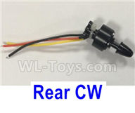 XK X450 Brushless motor(the Rear CW Motor)-7.4V 1307 CW 2000KV, line length-50mm Parts-X450.0008,XK A450 Parts,XK X450 Vtol Aviator RC Plane Parts