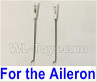 XK X450 Aileron push-pull wire set(2pcs) Parts-X450.0012,XK A450 Parts,XK X450 Vtol Aviator RC Plane Parts