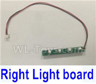 XK X450 Right Light board Parts-X450.0017,XK A450 Parts,XK X450 Vtol Aviator RC Plane Parts