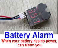 XK X450 Battery Alarm(When your battery has no power,can alarm you),XK A450 Parts,XK X450 Vtol Aviator RC Plane Parts