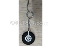 XK X520 Front Landing Gear Set,Front Undercarriage-X520.0005,XK X520 Vtol Parts,XK X520 RC AirPlane Spare Parts Accessories,XK X520 RC Fixed Wing Plane Parts