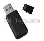 XK X520 Reader and 4GB Memory card-X520.0020 USB,XK X520 Vtol Parts,XK X520 RC AirPlane Spare Parts Accessories,XK X520 RC Fixed Wing Plane Parts