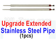 Feilun FT012 Upgrade Parts-Upgrade Extended Stainless Steel Pipe(2pcs)-You must buy the Upgrade Upgrade Water Cooling sleeve together to use for your boat-,Feilun FT012 Tuning Parts Feilun FT012 Mods Parts,