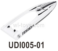 UDI UDI005 Arrow Upper boat shell cover Parts. UDI005-01. UDI RC UDI005 RC Boat Spare Accessories.
