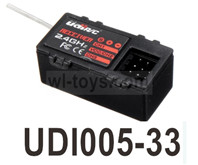 UDI UDI005 Arrow Receiver board Parts. UDI005-33. 2.4GHZ Circuit board,Control Board. UDI RC UDI005 RC Boat Spare Accessories.